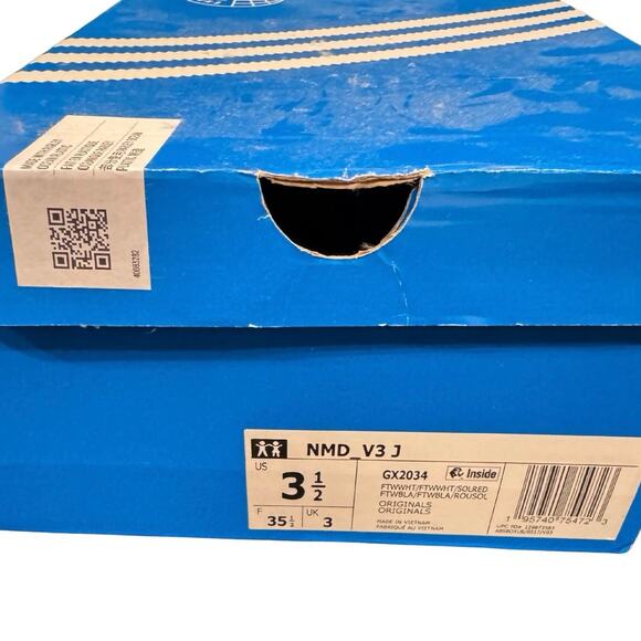 Adidas Shoes, NMD_R1 V3, Kids Size 3.5 - Picture 10 of 10